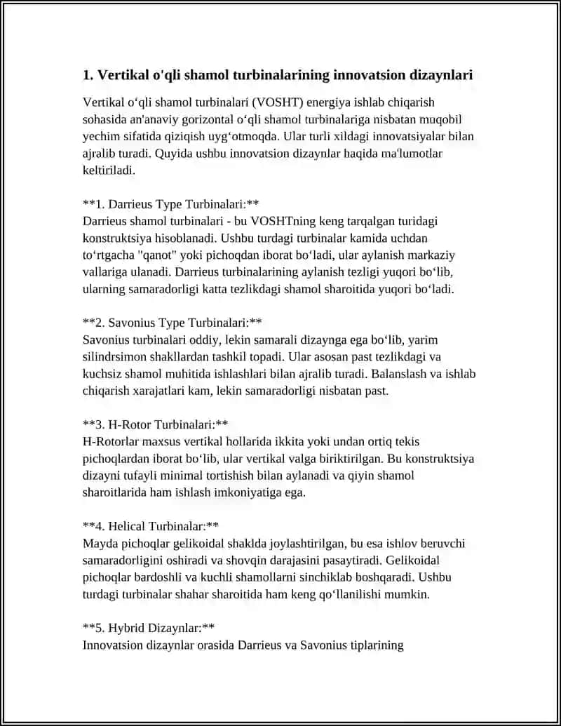 INNOVATSION SHAMOL ENERGETIK QURILMALARI 3