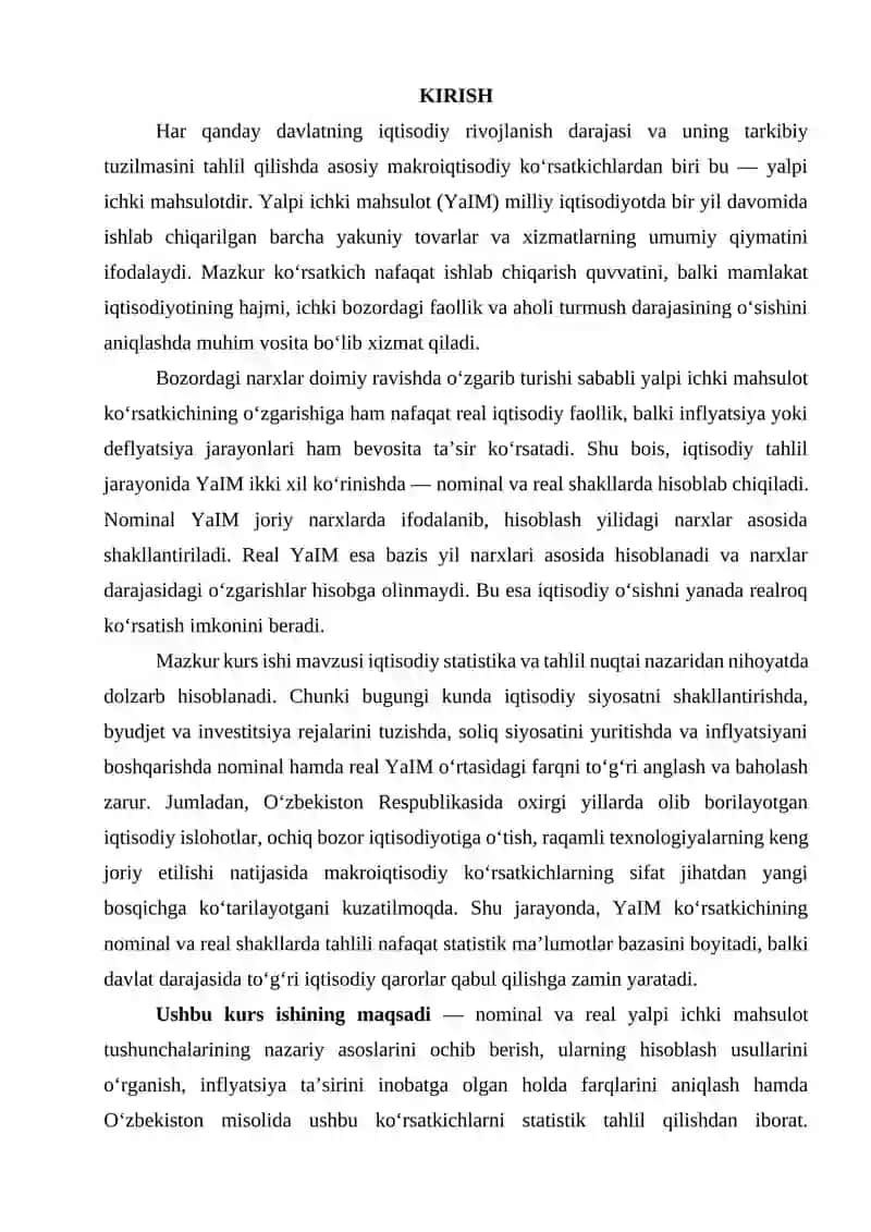 Nominal va real yalpi ichki mahsulot 3