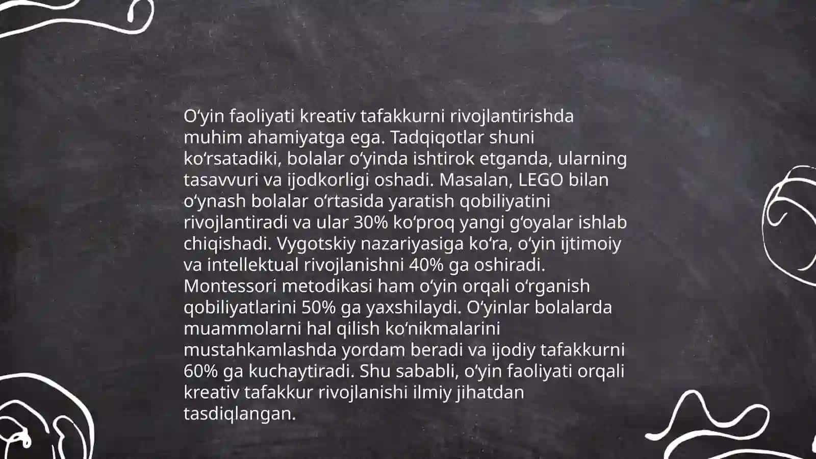 Maktabgacha va boshlangʻich taʼlim yoshidagi bolalarda kreativ tafakkurni rivojlantirish usullari 3