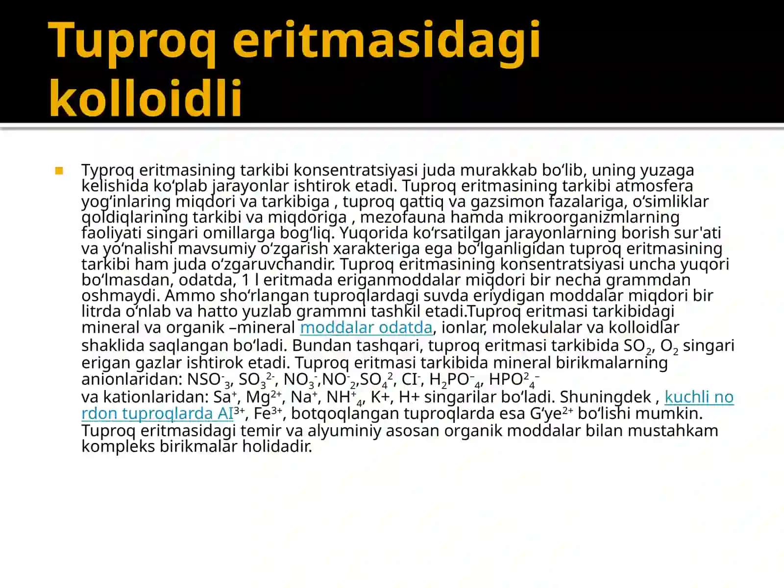 O'zbekiston tuproqlaring agrokimyoviy tavsifi 3