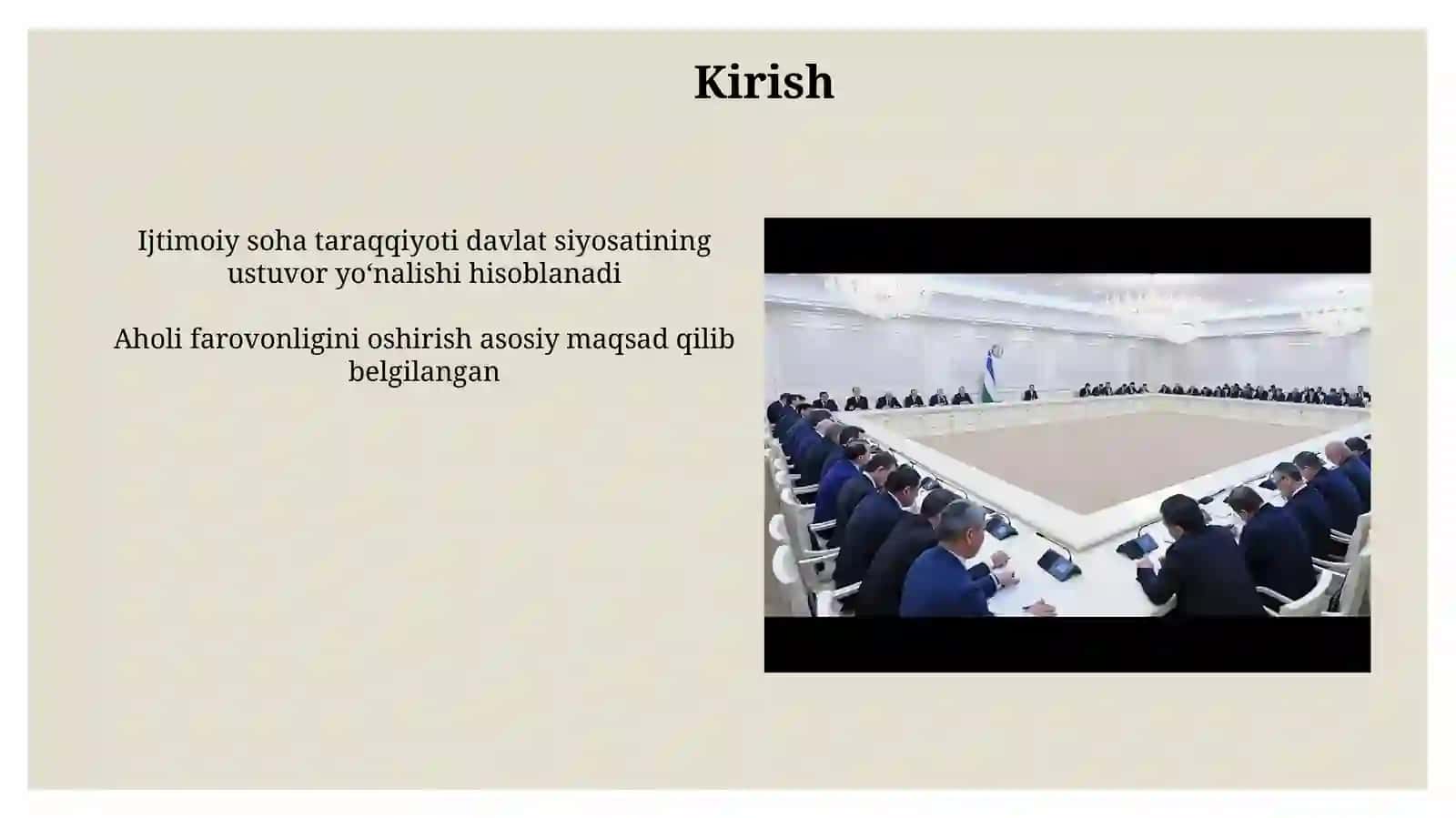Ijtimoiy sohada amalga oshirilayotgan o'zgarishlar 3