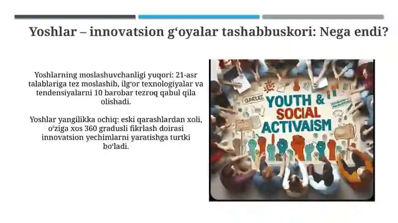 Yoshlar – innovatsion g‘oyalar tashabbuskori 3