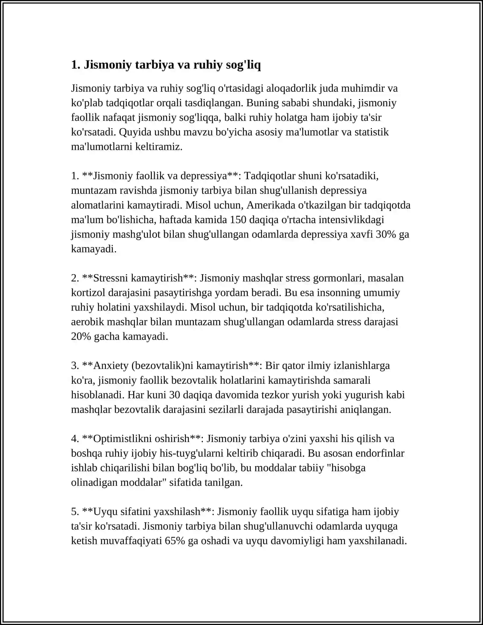 IMTOHON DAVRIDA TALABANING PSI-XOEMOTSIONAL VA FUNKSIONAL HOLATINI TARTIBGA SOLISHDA JISMONIY TARBIYA VOSITALARI 3
