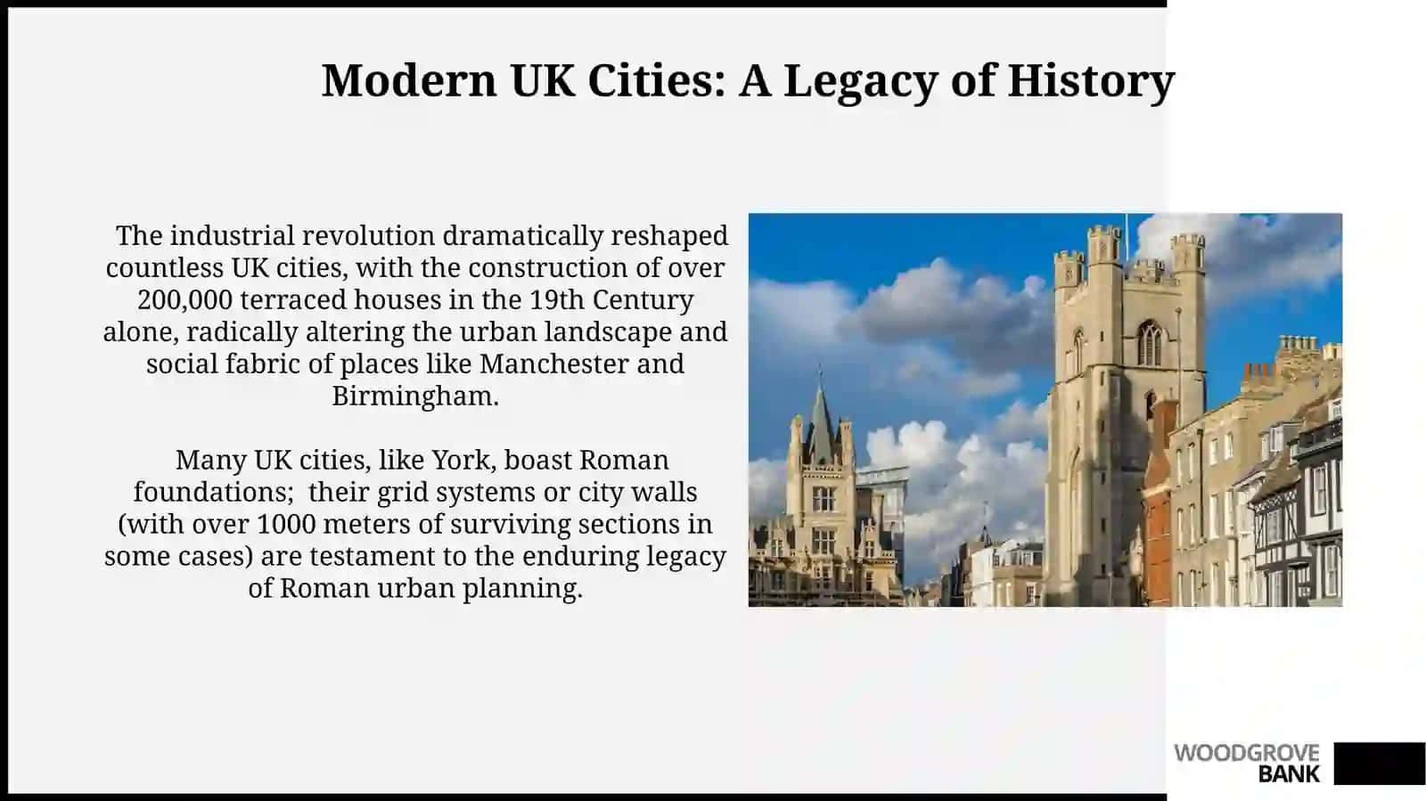 Cities of the United kingdom:Anglo saxons,Normandy and others 3