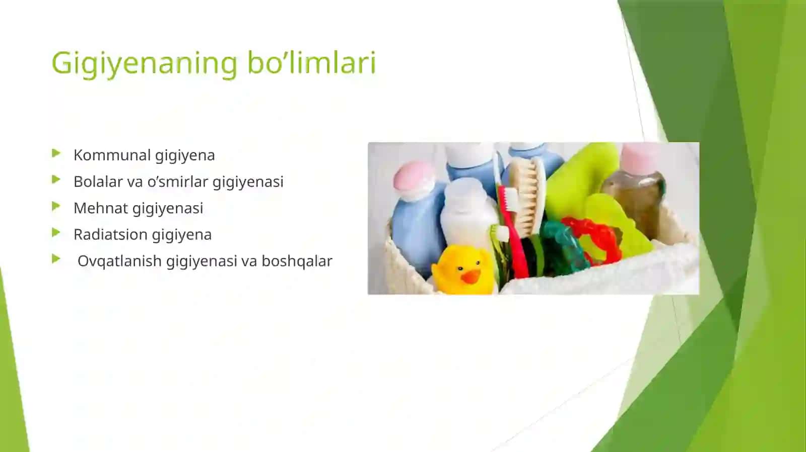 Ovqatlanishning adekvatligini tekshirish. Bemorlarning ovqatlanishini tashkil qilish 3