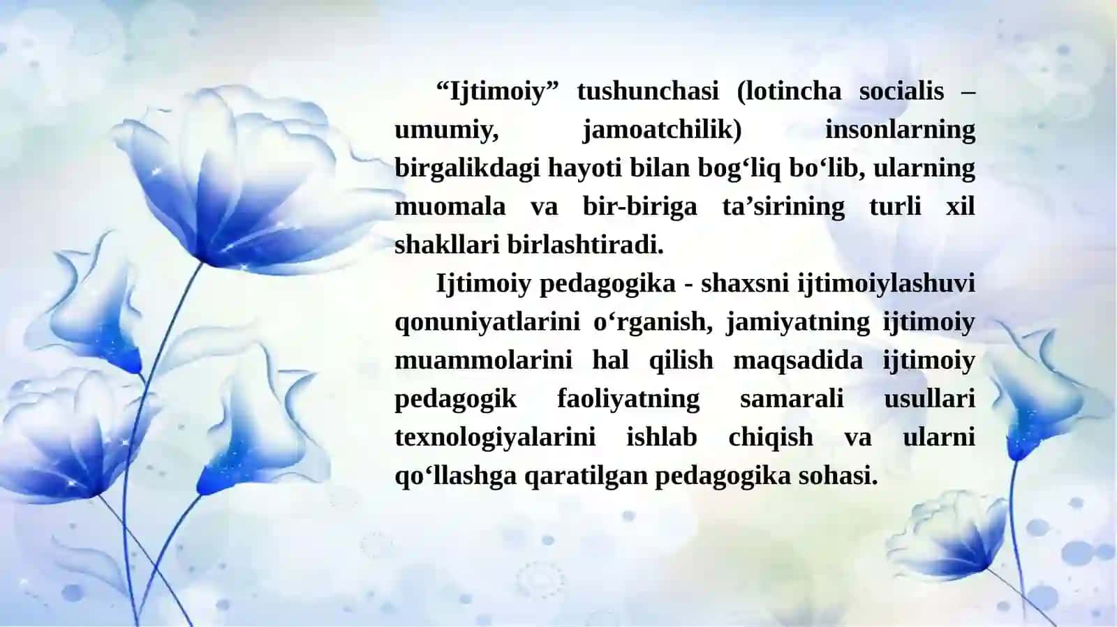 Ijtimoiy pedagogika fan va amaliy faoliyat sohasi sifatida. Ijtimoiyllashuv-ijtimoiy-pedagogik jarayon 3
