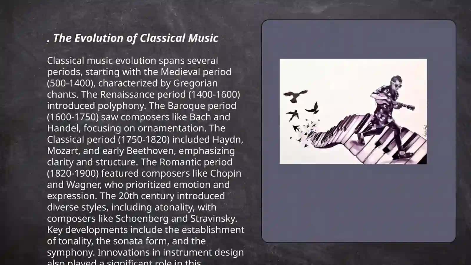 The Evolution of Classical Music 3