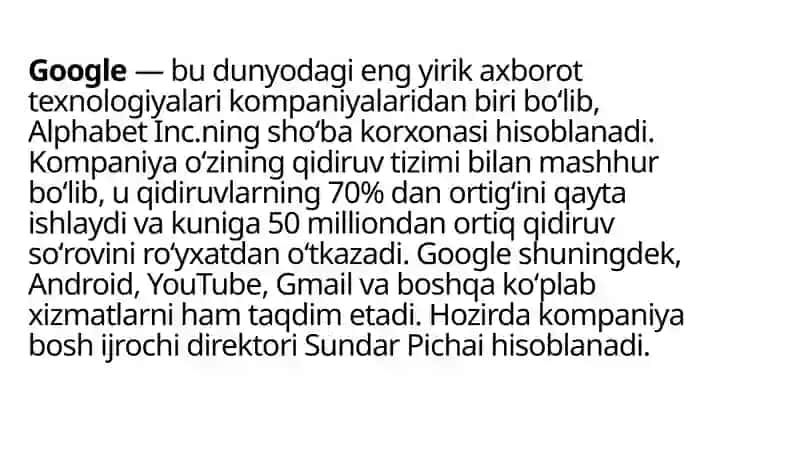 Google 3