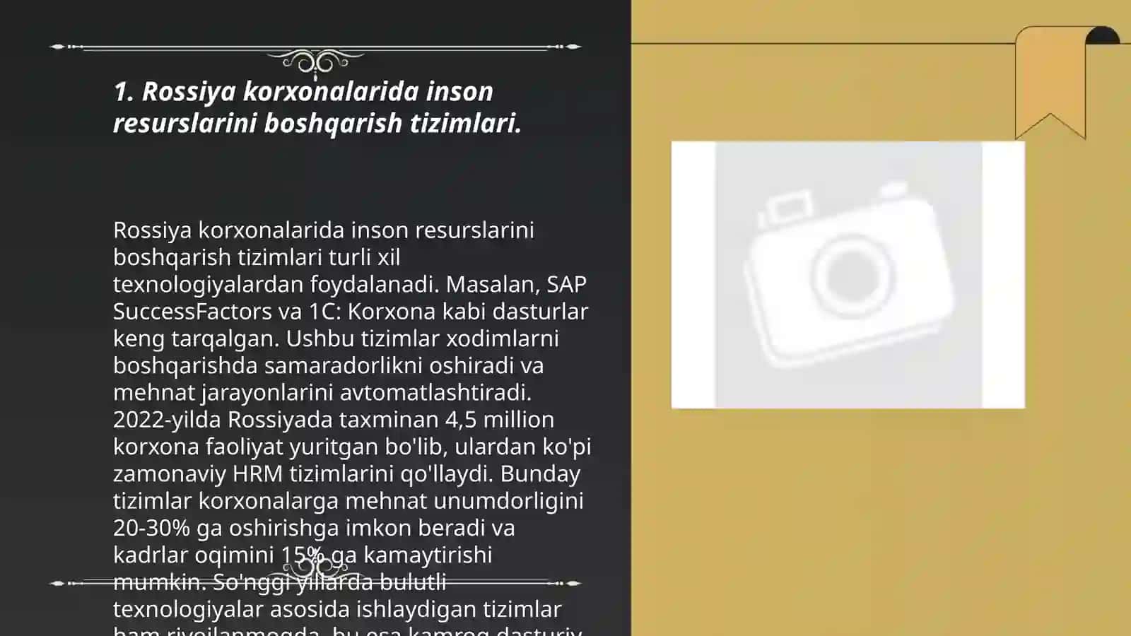 Inson resurslarini boshqarishning xorijiy tajribalari va undan Oʻzbekistonda ijodiy foydalanish imkoniyatlari ( Rossiya davlati korxonalari misolida) 3