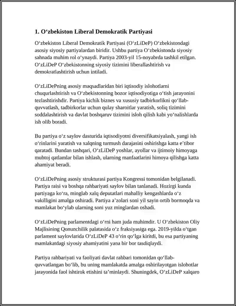 Oʻzbekiston Liberal Demokratik Partiyasi 3