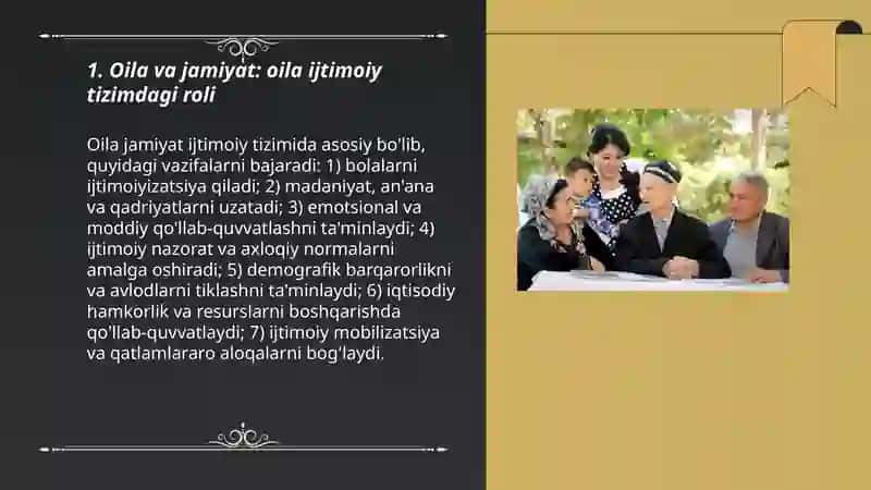 Oila va jamiyat: oila ijtimoiy tizimdagi roli 3