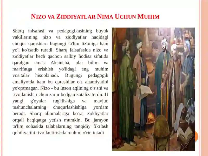 Sharq allomalarining nizo va ziddiyatlar borasidagi qarashlari 3
