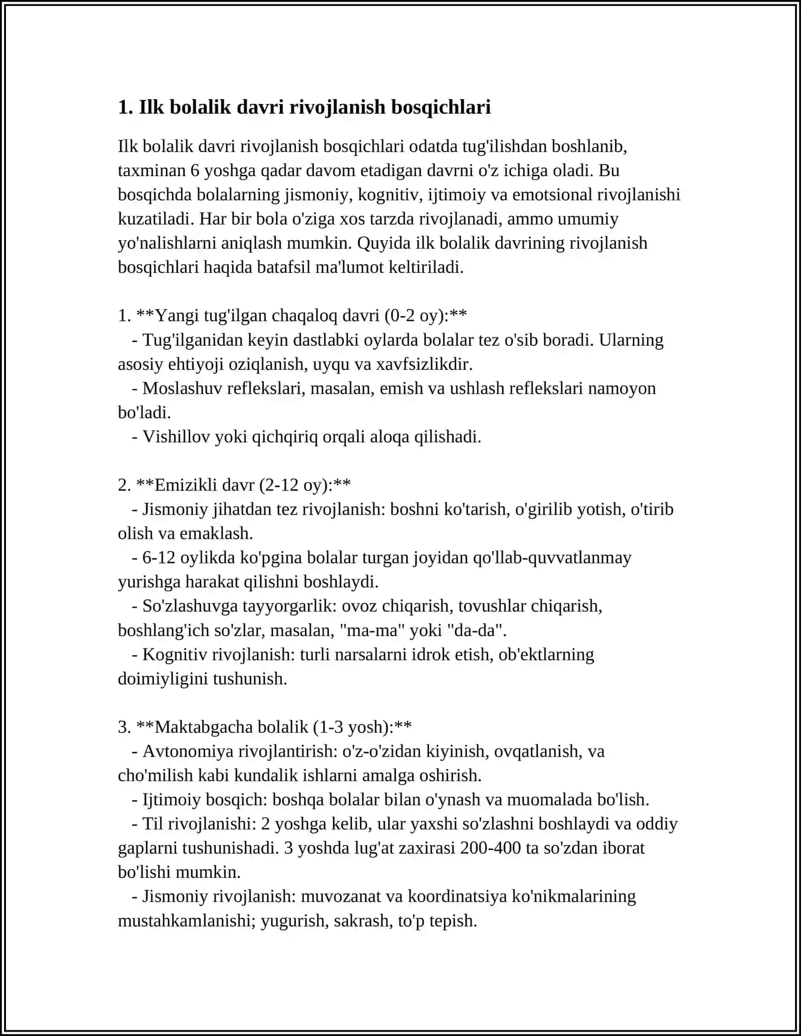 ILK BOLALIK DAVRI VA UNING PSIXOLOGIK XUSUSIYATLARI 3