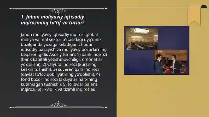 Jahon moliyaviy iqtisodiy inqirozi 3