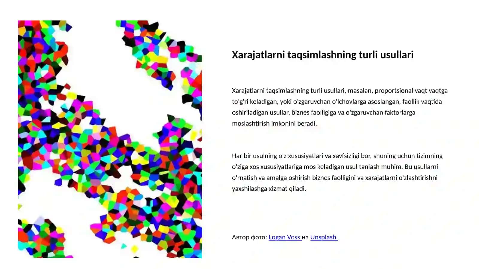 Xarajatlarni Taqsimlash 3