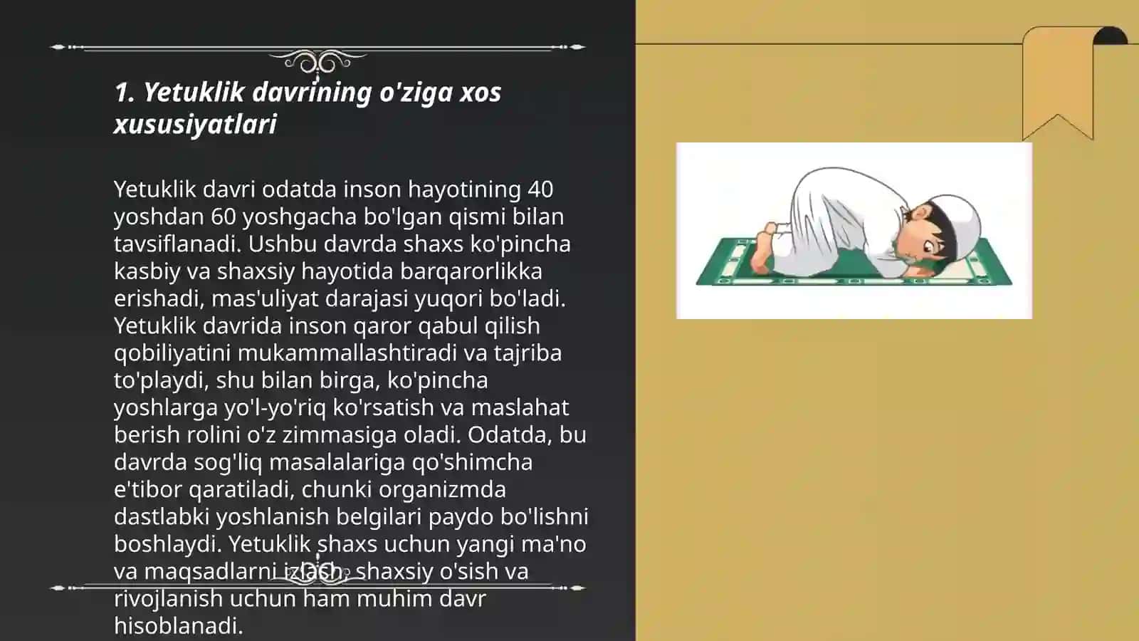 Yetuklik davri va ijodiy faoliyat 3