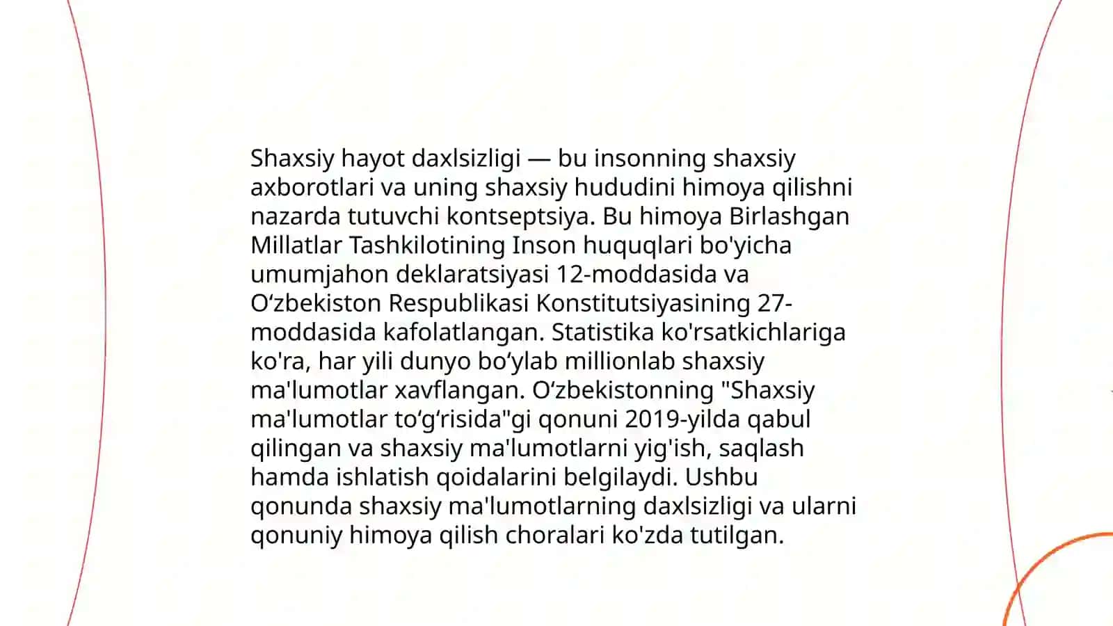 Insonlarning shaxsiy huquq va erkinliklari 3