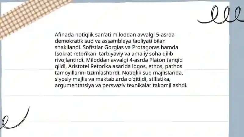 Afinada notiqlik sanʼati 3