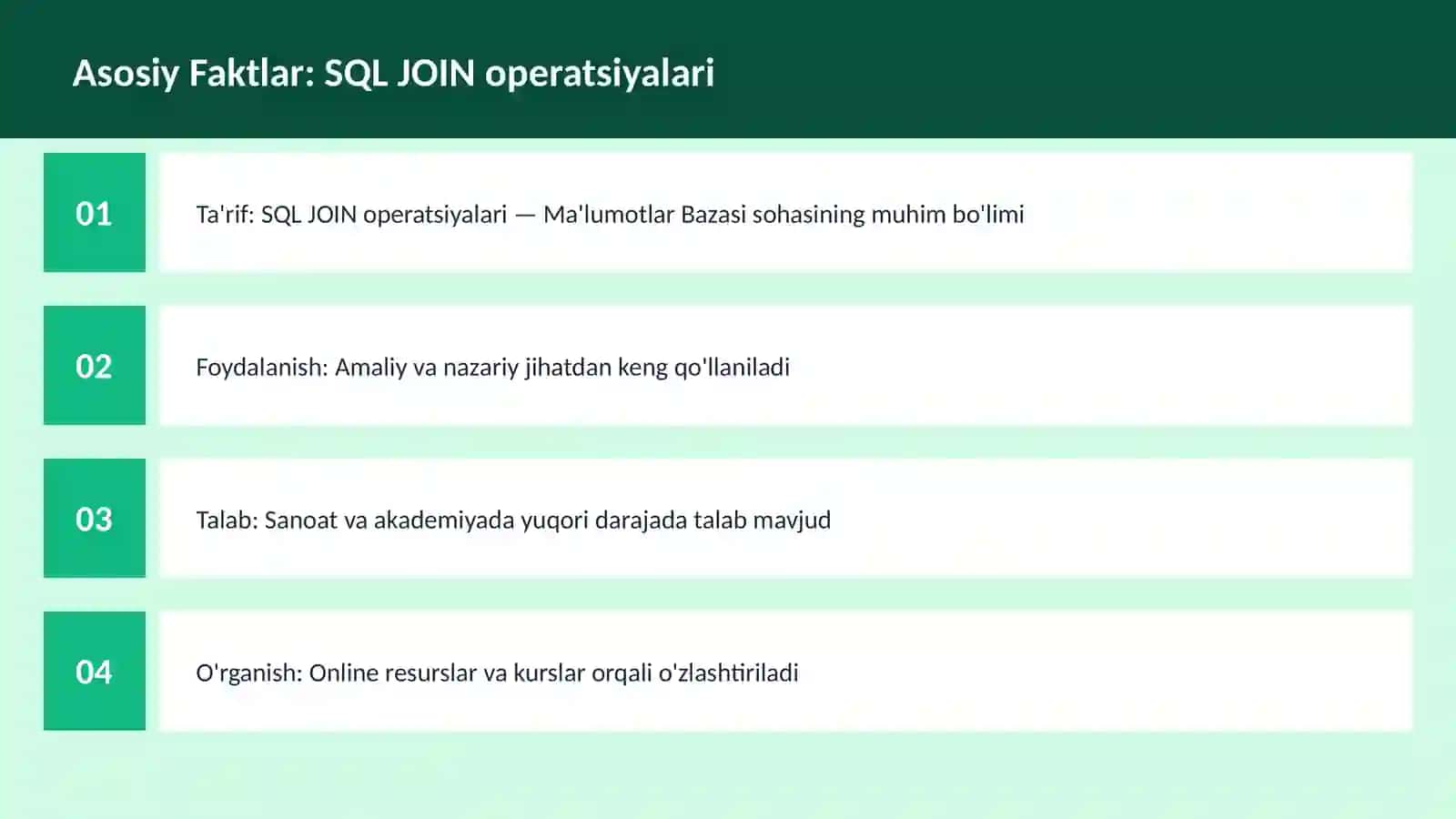 SQL JOIN operatsiyalari 3