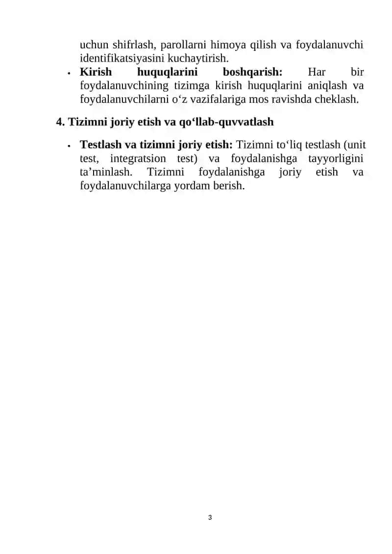 Professional ta’lim muassasalari uchun ma’lumotlar bazasini va avtomatlashgan tizimni ishlab chiqish 3