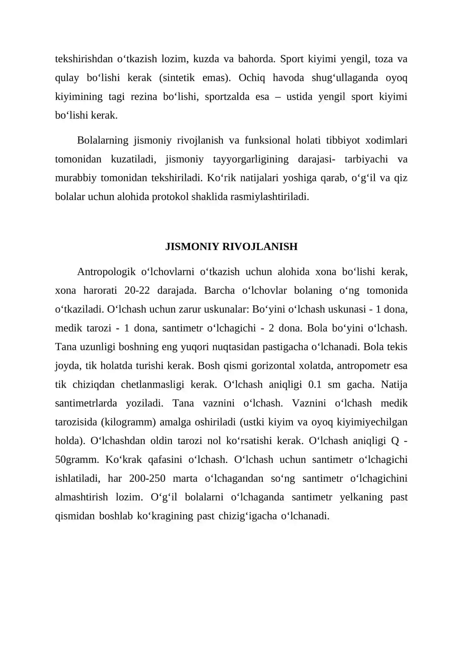 Maktabgacha yoshdagi bolalar jismoniy rivojlanishi va funksional holati 3