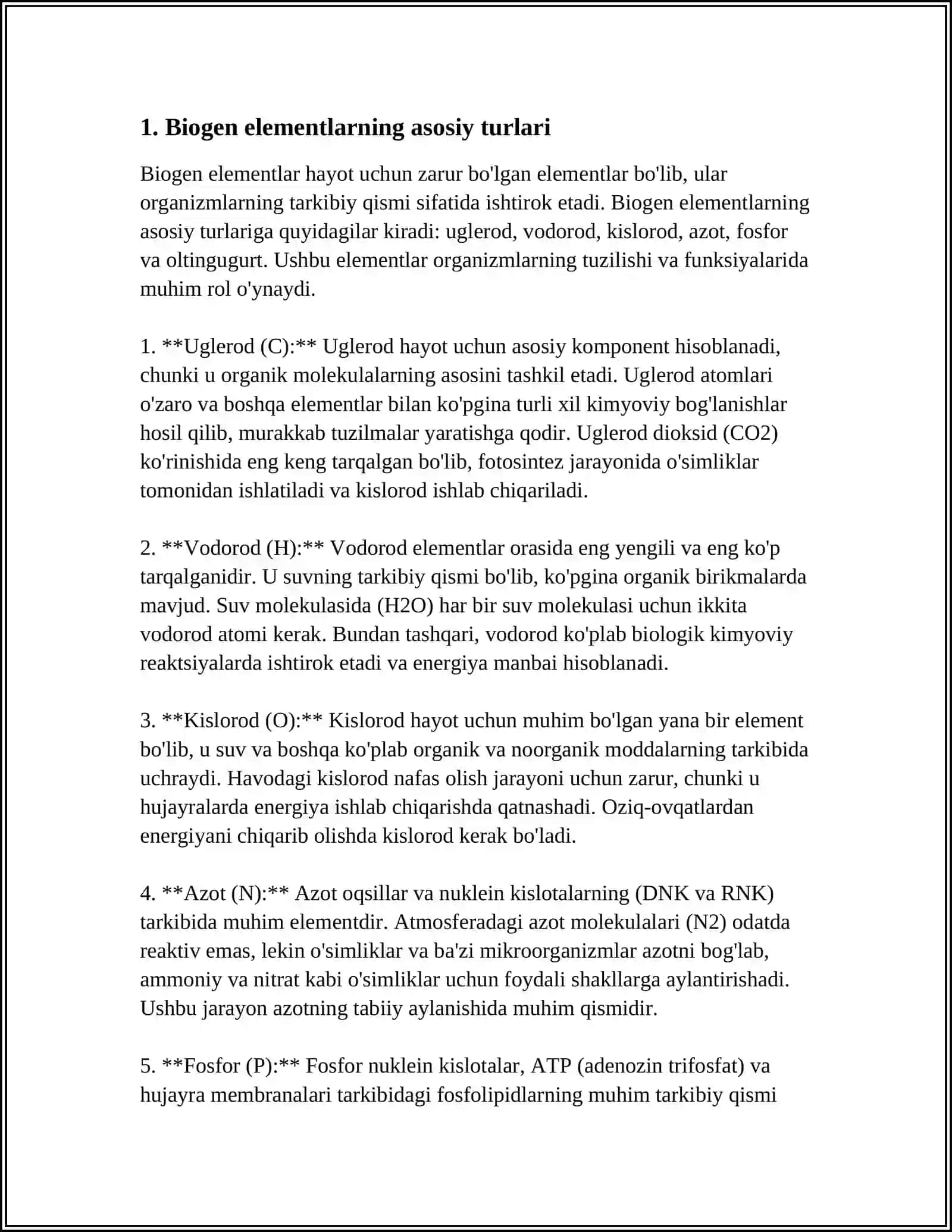 BIOGEN ELEMENTLAR VA ULARNING AHAMIYATI 3