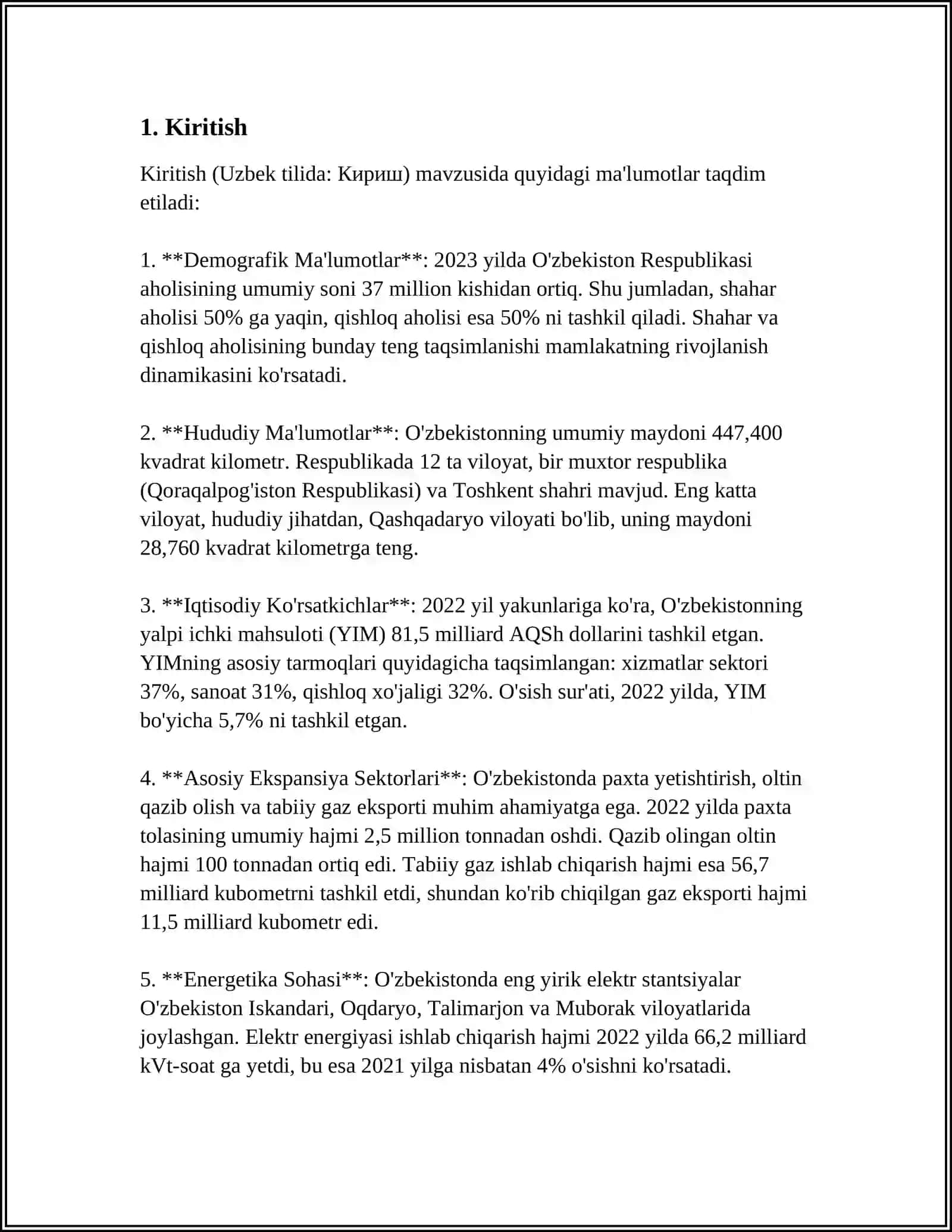 PUL OQIMLARI TOʻGʻRISIDAGI HISOBOTNI MAZMUNI 3