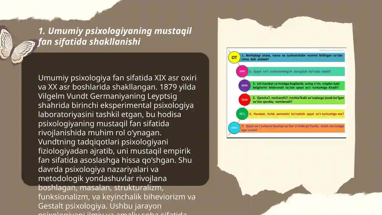 Umumiy psixalogiyaning mustaqil fan sifatida vujudga kelishi uning rivojlanish tarixi va hozirgi holati 3