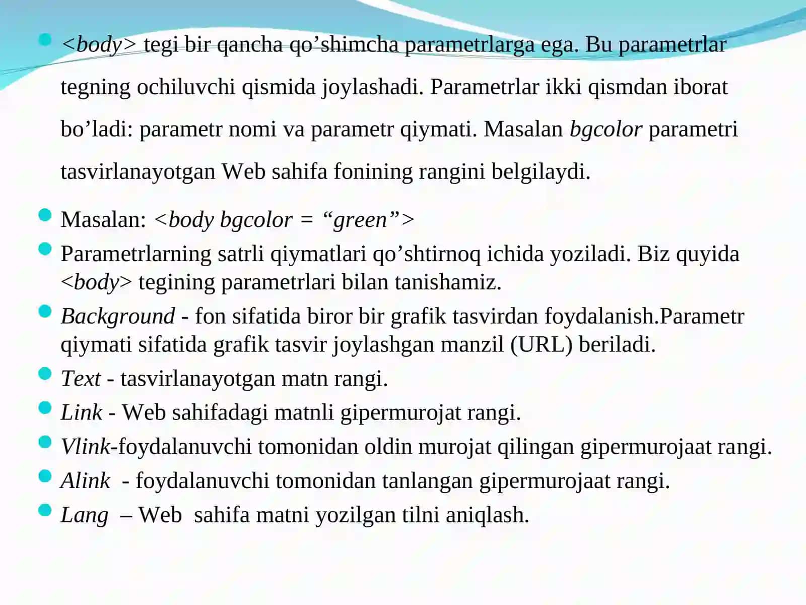Freymlar hosil qilish va ularni qayta ishlash. Formalar tashkil qilish va ularni qayta ishlash 3
