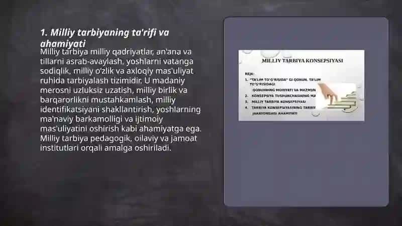 Milliy tarbiya manaviy tarbiya 3