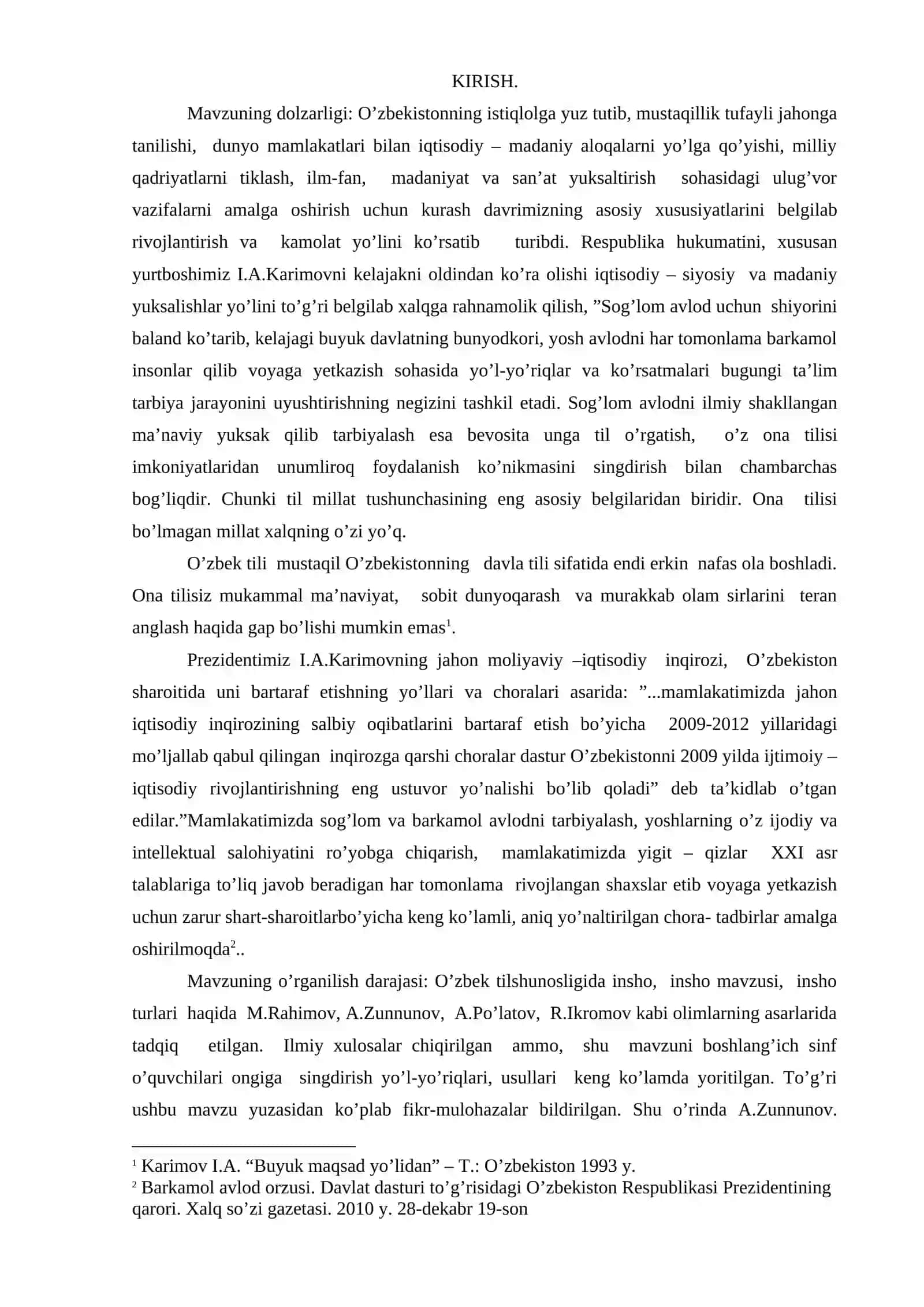 Boshlang'ich sinflarda og'zaki va yozma inshoning turlari 3