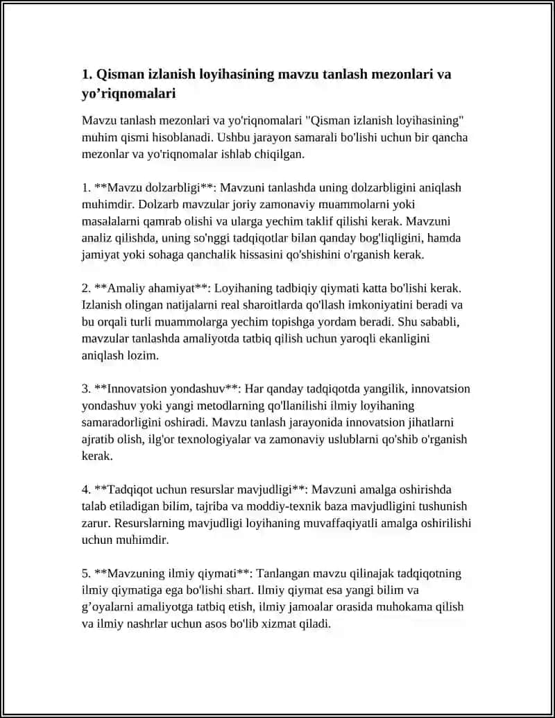 QISMAN IZLANISH,IJODIY,ILMIY-TADQIQOT XARAKTERIDAGI MUOMOLARNI LOYIHALASH YO’LARI 3