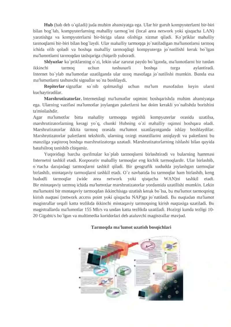 Kompyuter tarmoqlari va ularning ahamiyati 3