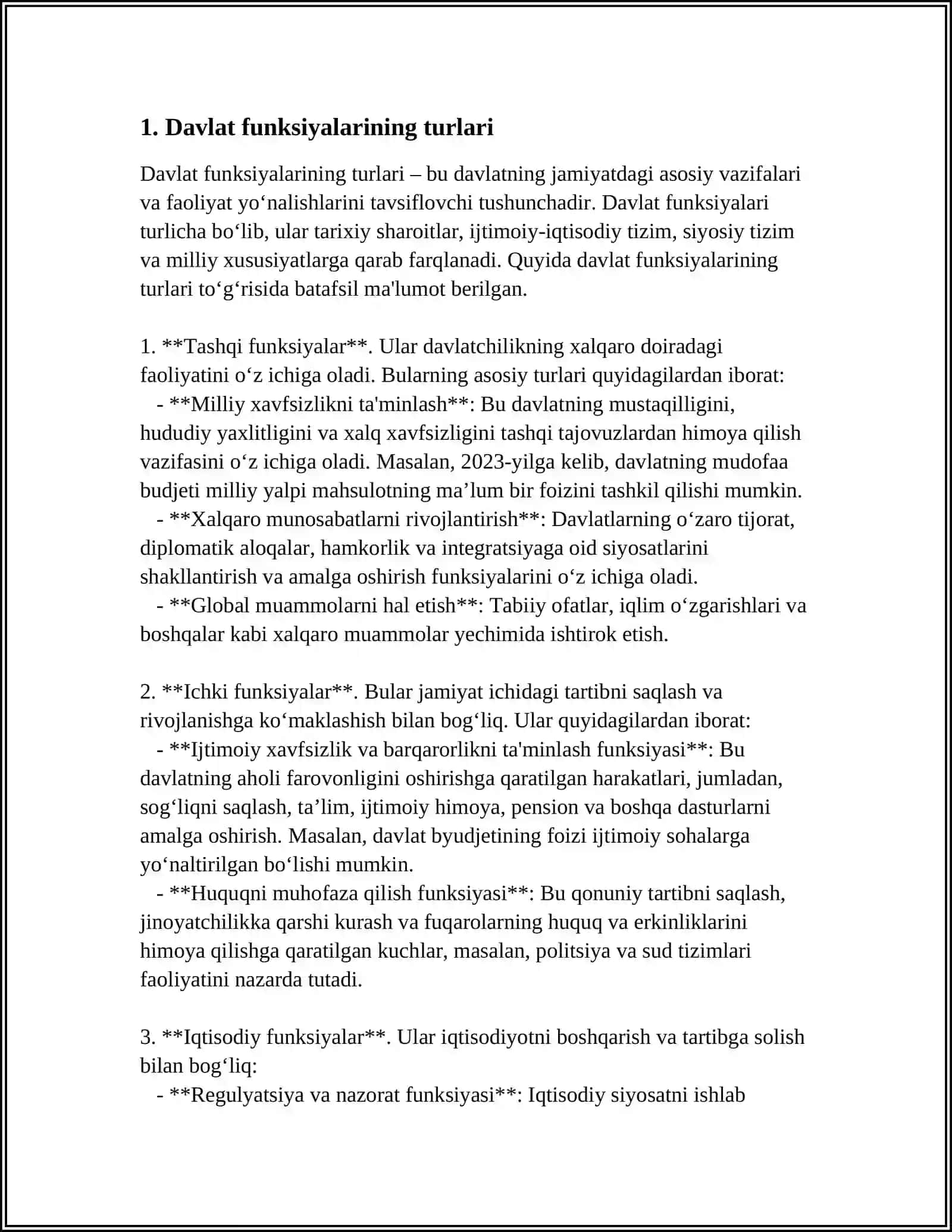 GLOBALLASHUV SHAROITIDA DAVLAT FUNKSIYALARINING RIVOJLANISH TENDENSIYALARI 3