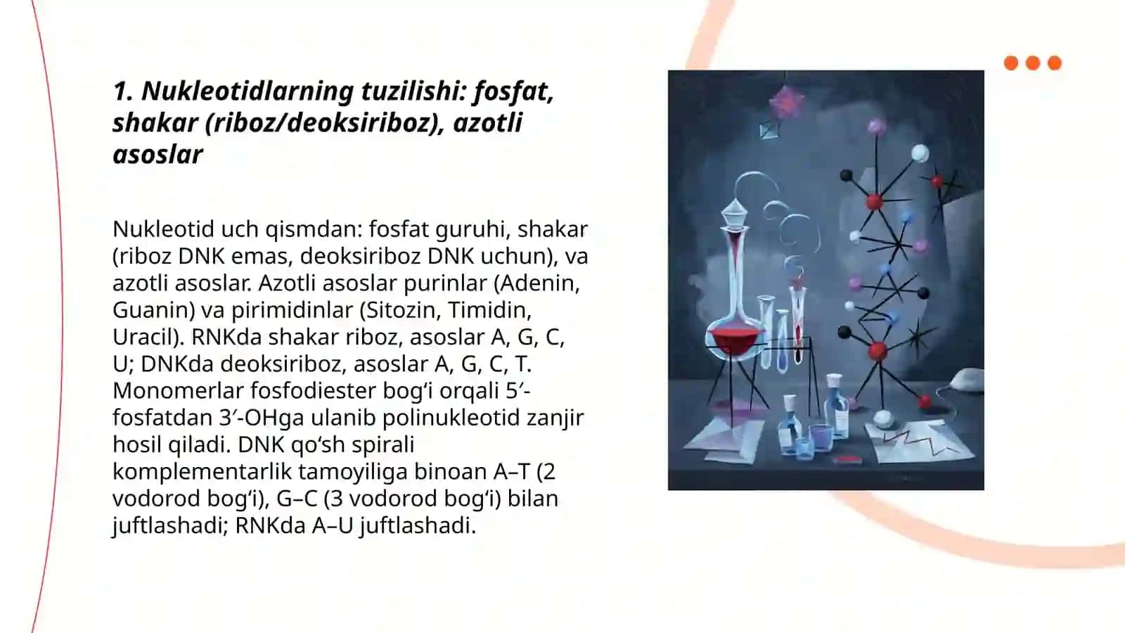Nuklein kislotalar RNK va DNK 3