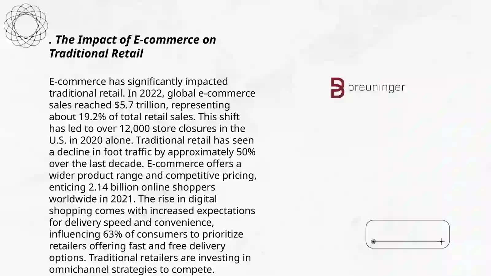 The Impact of E-commerce on Traditional Retail 3