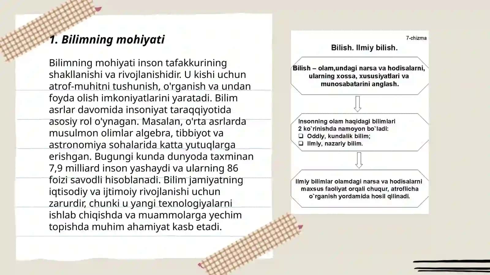 Gnoseologiya (bilish falsafasi) 3