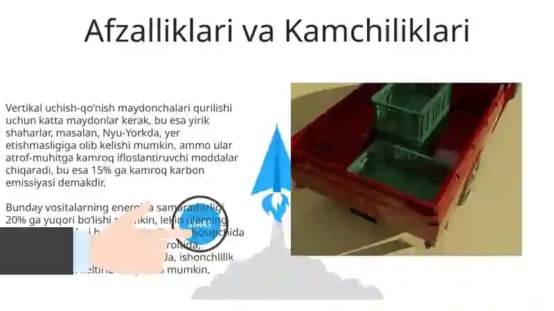 Vertikal Harakatlanuvchi Transport Vositalari 3