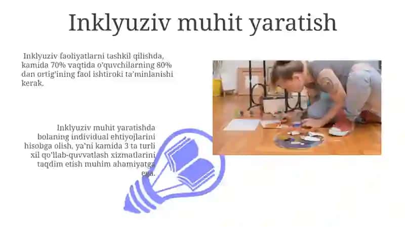 Inklyuziv muhit yaratish 3