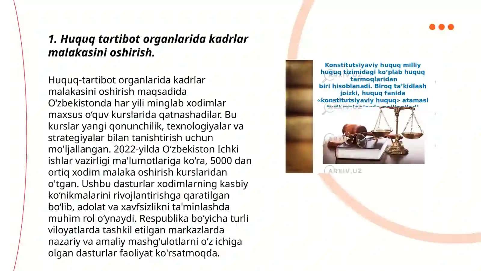 Huquq Tartibot Organlari Va Sud Tizimidagi O'zgarishlar 3