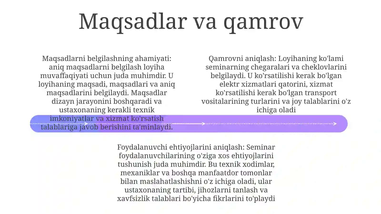 Yengil Avtomobillarning Elektr Jihozlariga Texnik Xizmat KoʻRsatishUstaxonasiniLoyihalash 3