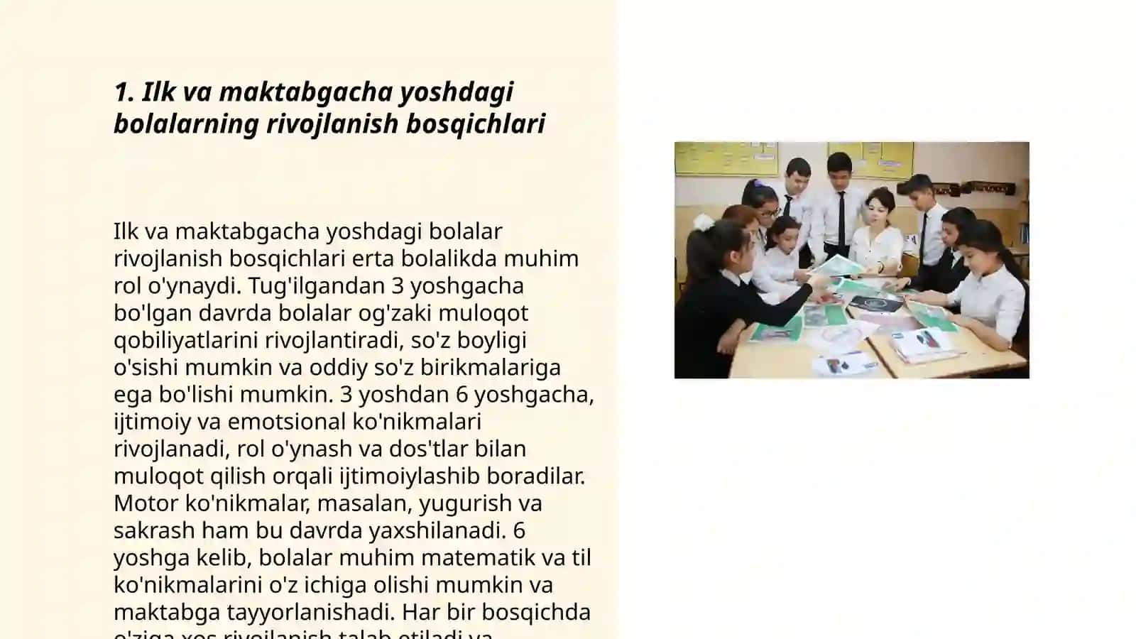 Ilk va maktabgacha yoshdagi bolalar pedagogikasi fanining barkamol insonni tarbiyasidagi o‘rni 3