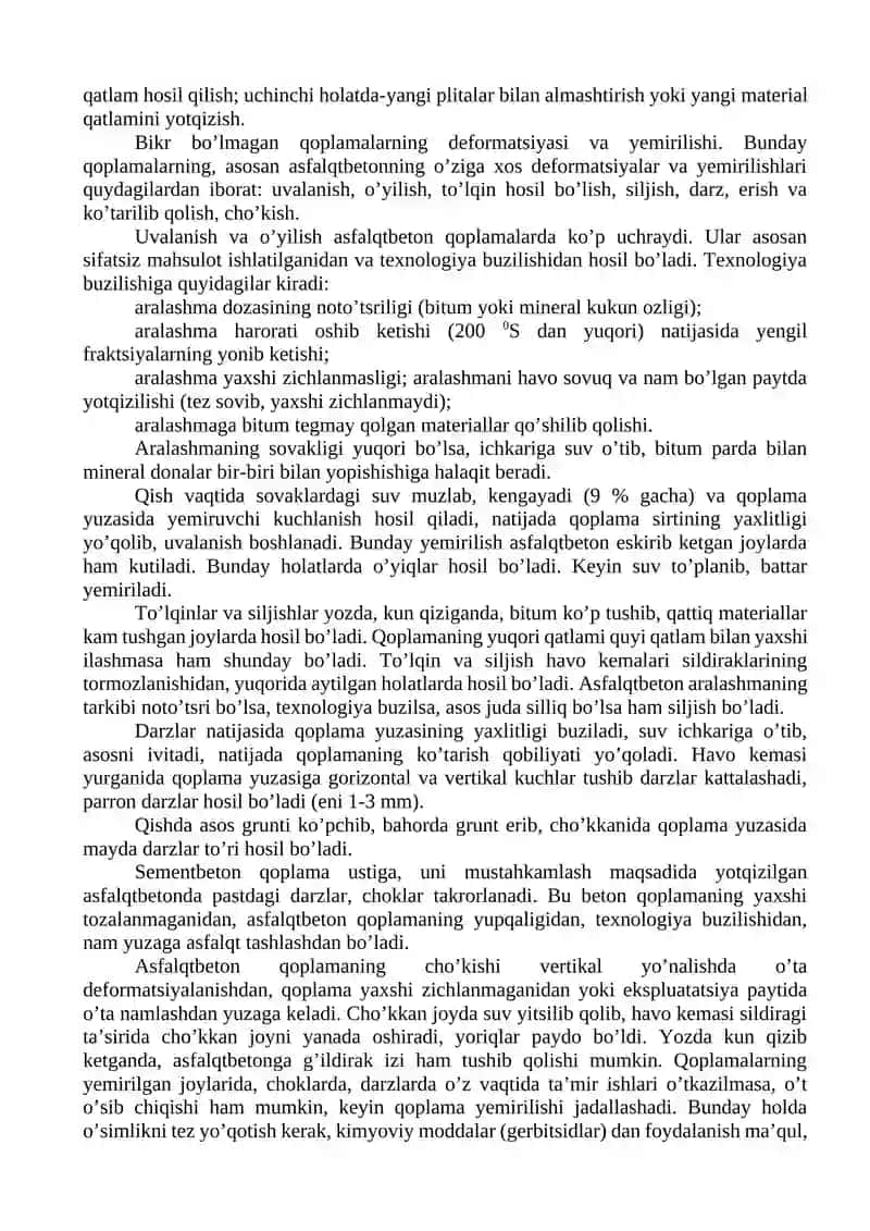 Aerodromlarni ekspluatatsion saqlash va ta’mirlash bo‘yicha asosiy qoidalar 3