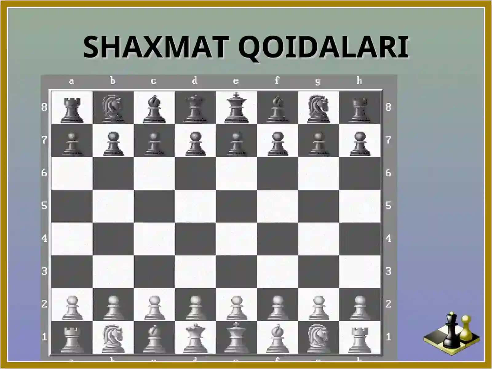 Shaxmat o`yini 3