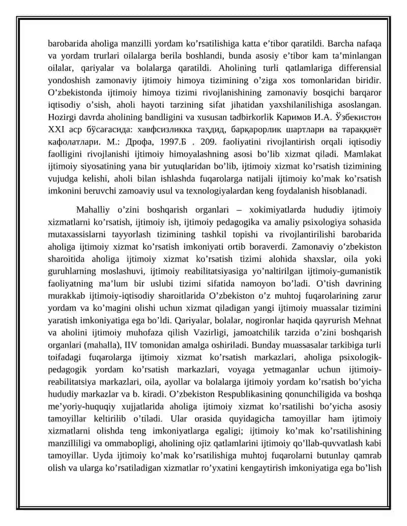 IJTIMOIY SOHANI RIVOJLANTIRISHGA YO‘NALTIRILGAN AHOLI BANDLIGI VA REAL DAROMADLARINI IZCHIL OSHIRIB BORISH, SOG‘LIQNI SAQLASH TIZIMINI TAKOMILLASHTIRISH, 3