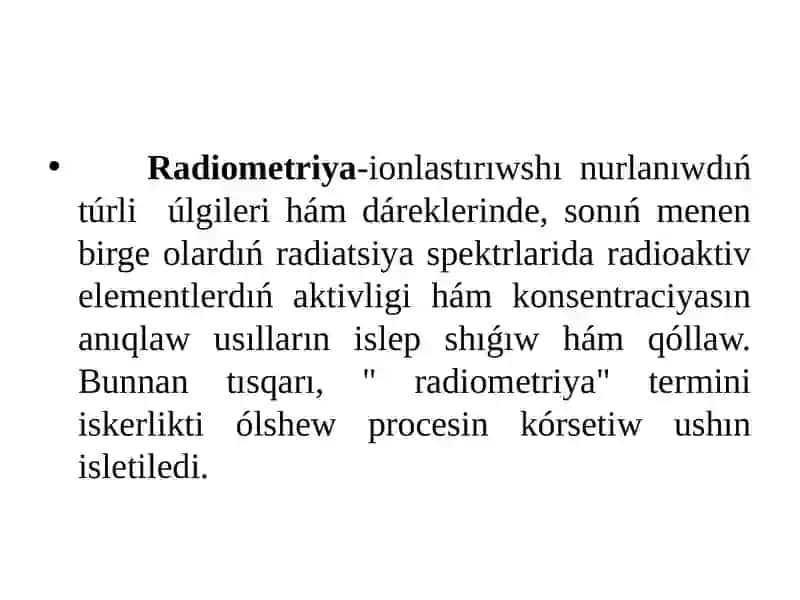 Radiometriya 3