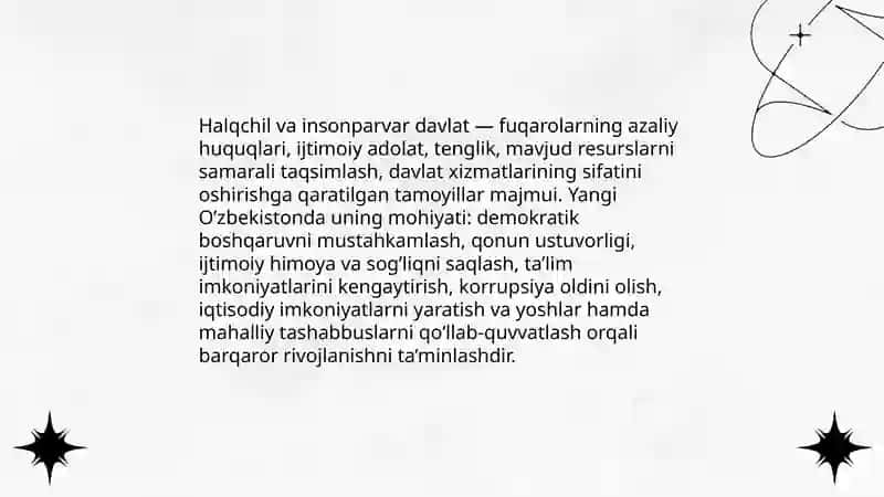 Halqchil va Insonparvar Davlat Qurishning Ijtimoiy-Siyosiy Ahamyati 3