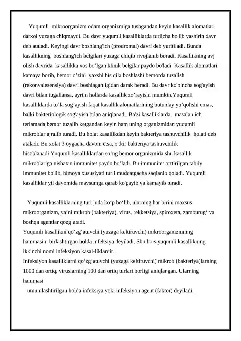 Yuqumli kasalliklar epidemiyologiyasi va profilaktikasi 3