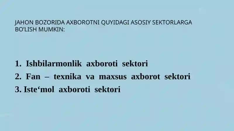 Tashqiiqtisodiyaxborotta’minotidazamonaviytexnologiyalar 3