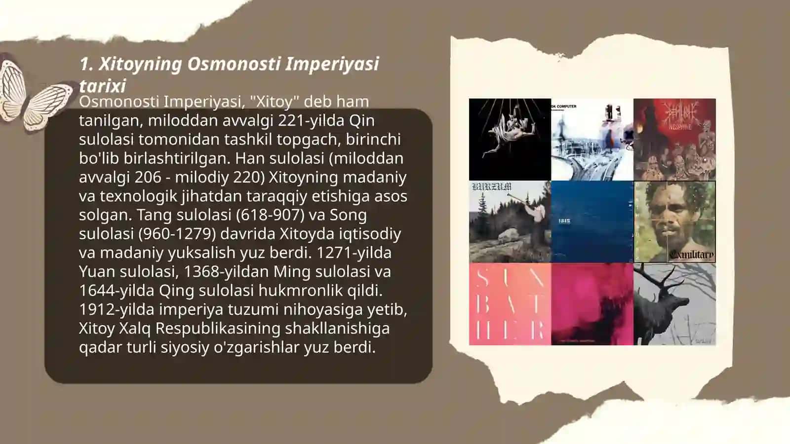 Xitoy-"Osmonosti imperiyasi":yuksalish va tanazzullar 3